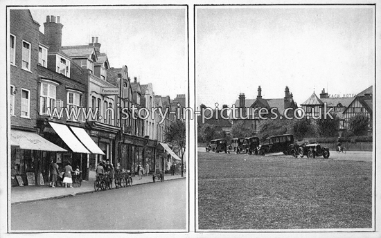 Connaught Avenue and The Esplanade, Frinton on Sea, Essex. c.1930's